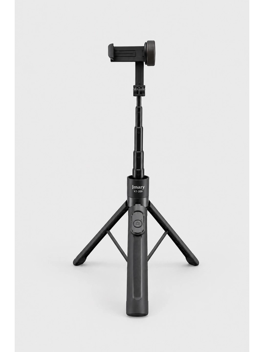 Селфи-палка Jmary KT-209 3 в 1, штатив-трипод, Bluetooth-пульт, до 98,5 см