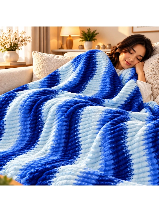 Плед Softina, мягкий, пушистый, толстый,150*220; 200*230