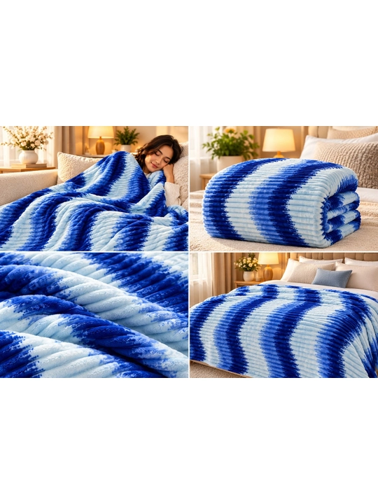 Плед Softina, мягкий, пушистый, толстый,150*220; 200*230