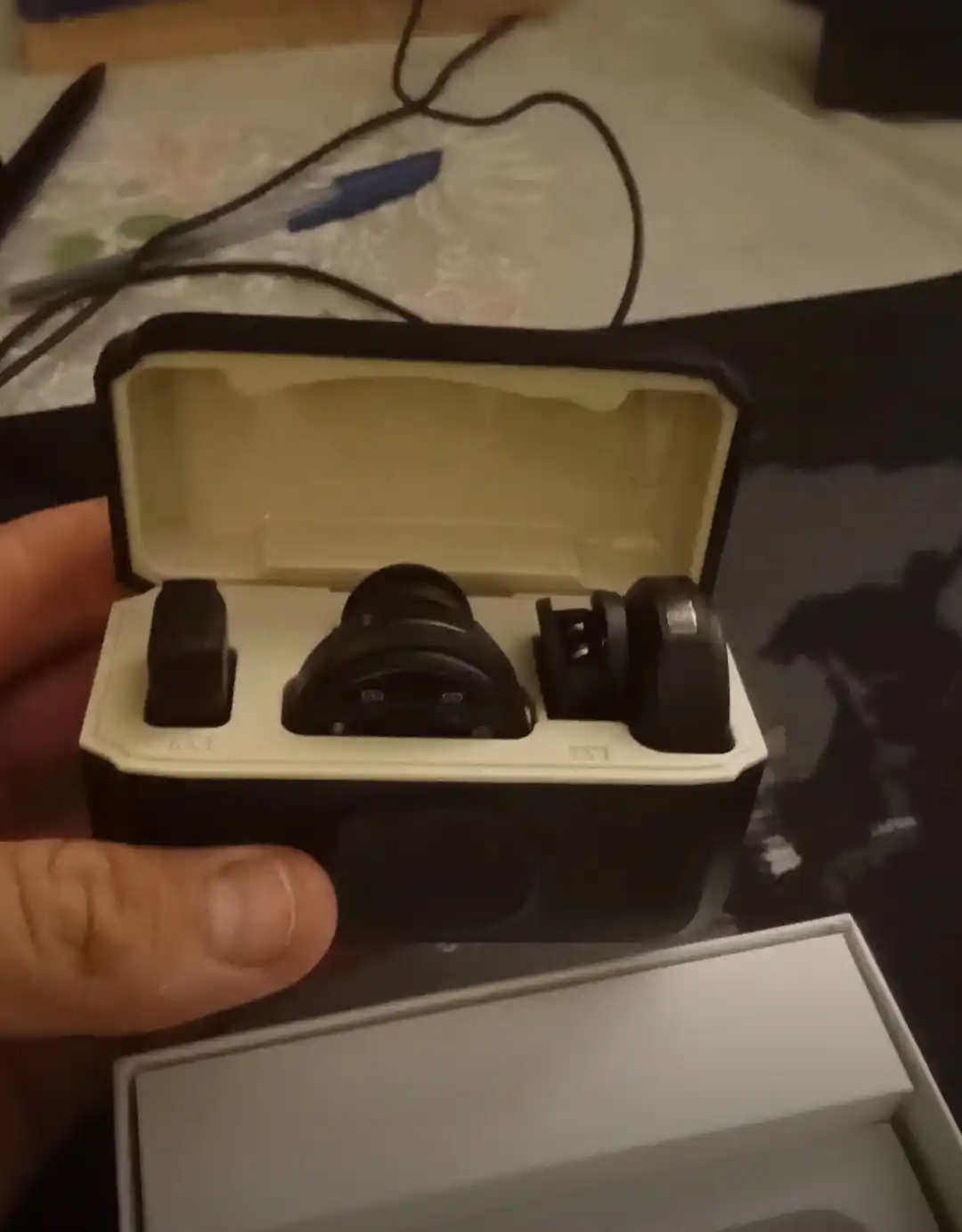 Simsiz petlichka mikrofon telefon uchun Type-C / Lightning, kontent va intervyu uchun