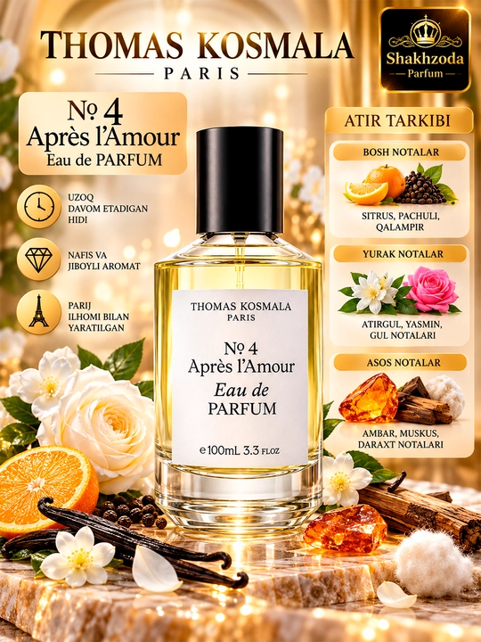 Thomas Kosmala №4 Après l’Amour Eau de Parfum 100 ml