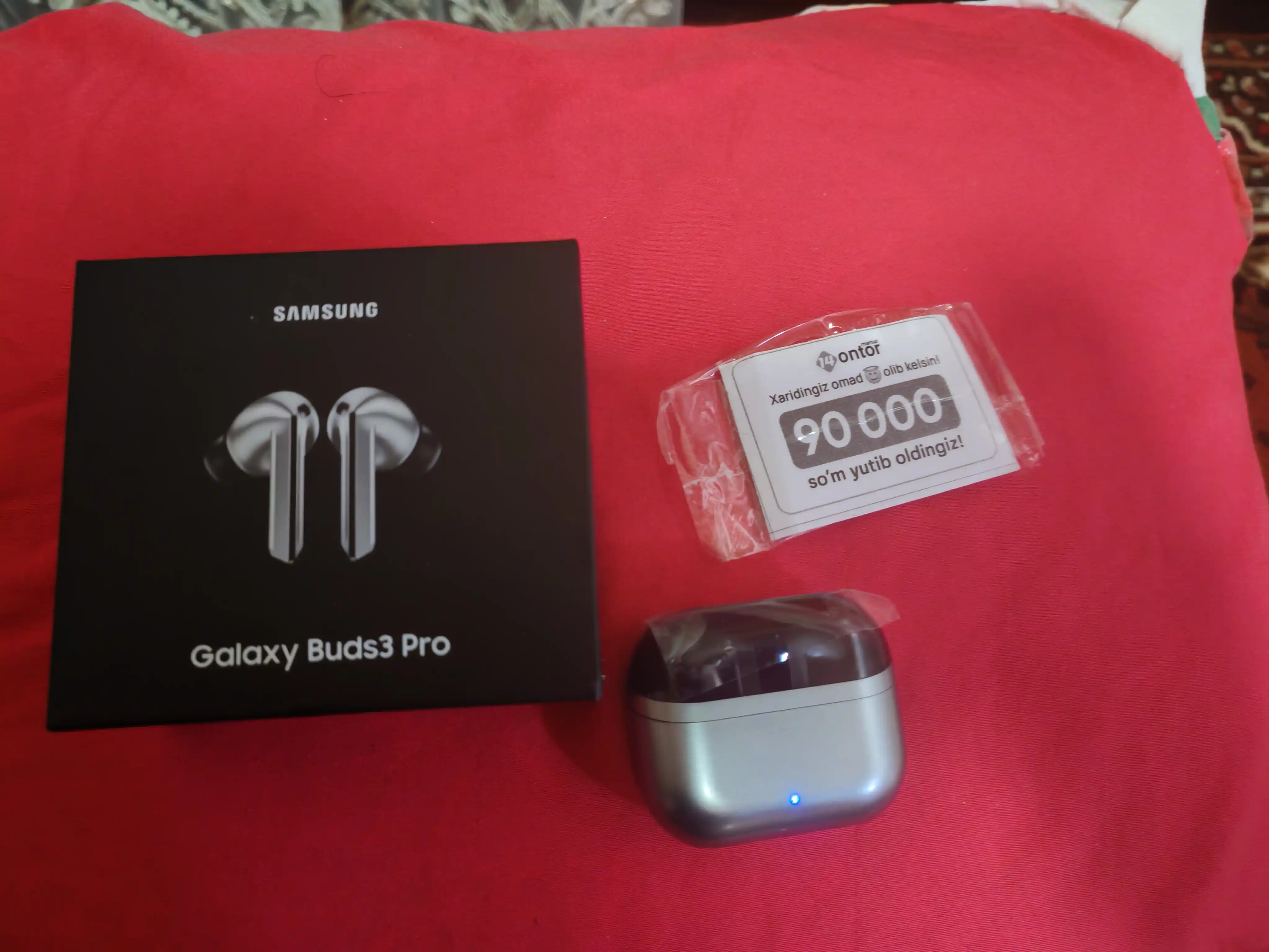 Sensorli Galaxy Buds 3 Pro simsiz quloqchinlari