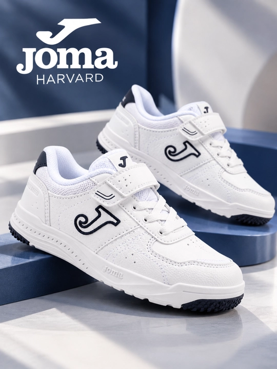 Детские кроссовки Joma Harvard белые на липучке, арт. WHARW2203V