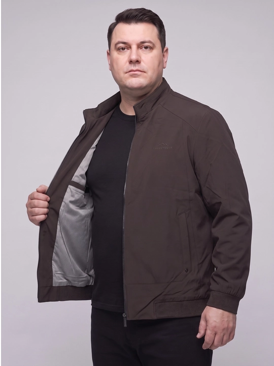 Erkaklar katta o'lchamdagi klassik yengil kurtka, vetrovka, bahor-kuz, 4XL-8XL, Xitoy