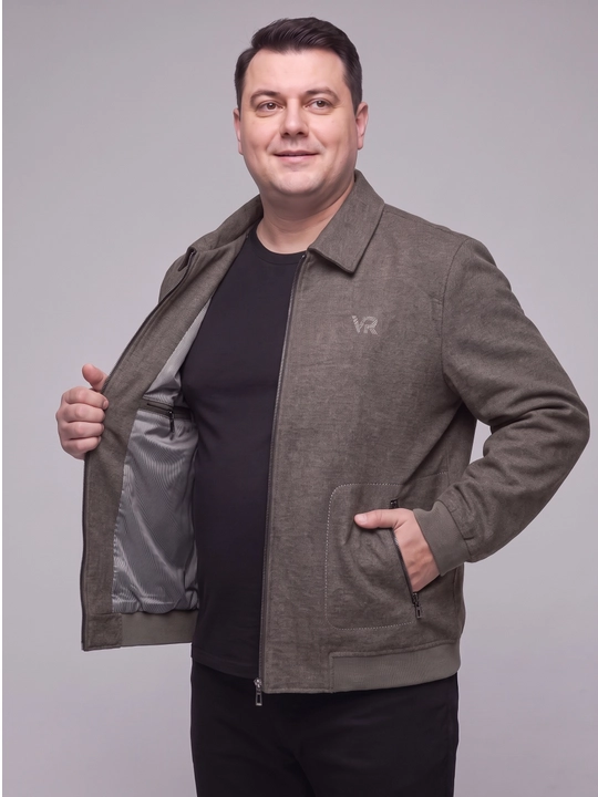 Erkaklar katta o'lchamdagi klassik yengil kurtka, vetrovka, bahor-kuz, 4XL-8XL, Xitoy