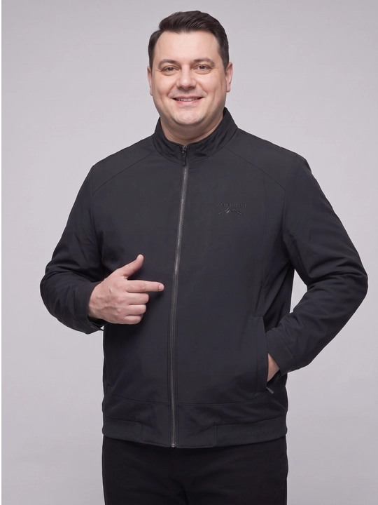 Erkaklar katta o'lchamdagi klassik yengil kurtka, vetrovka, bahor-kuz, 4XL-8XL, Xitoy