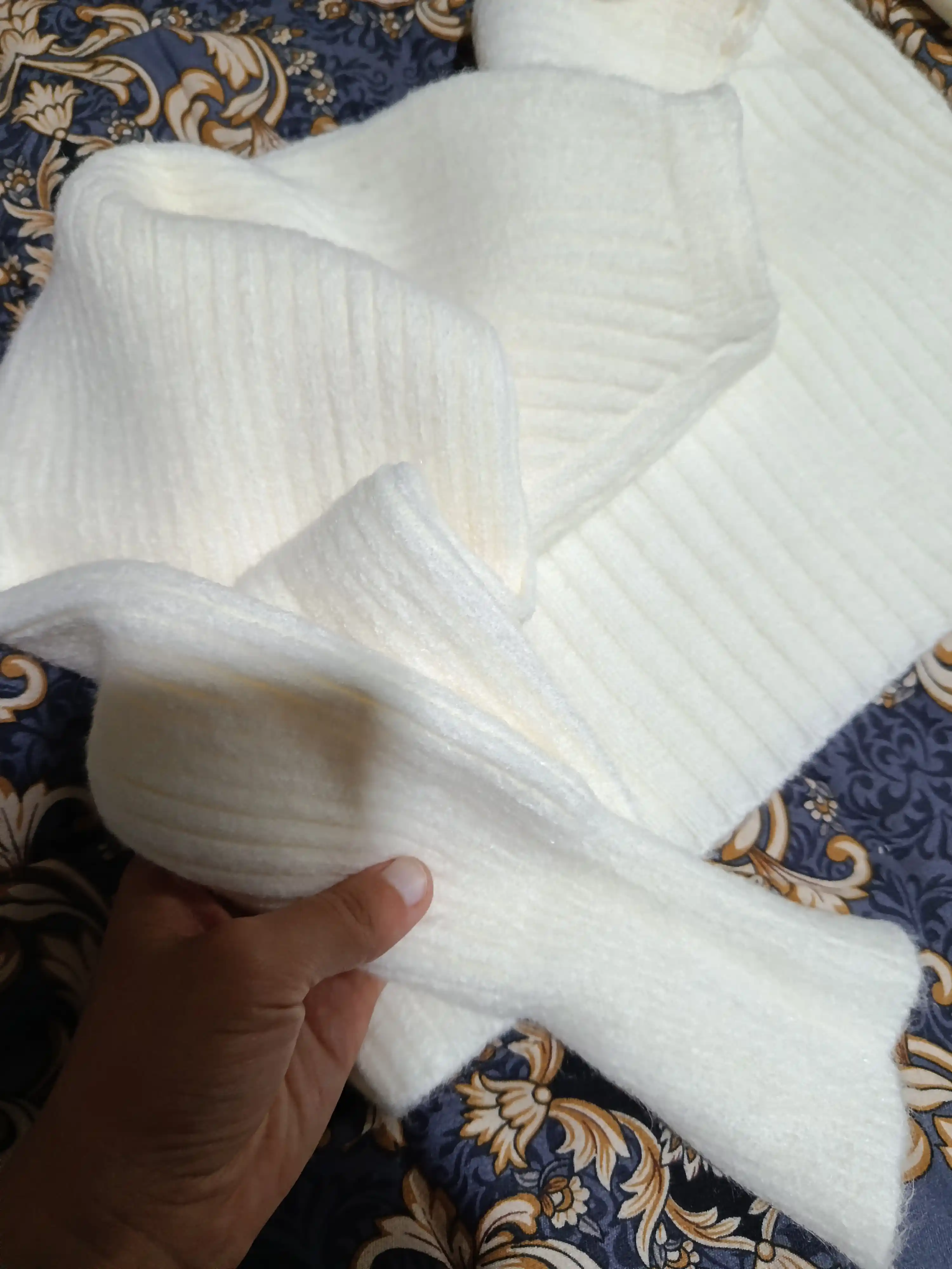 Kuz, qish va bahor uchun ayollar sviterlari, standart o‘lchamdagi, kvadrat yoqali