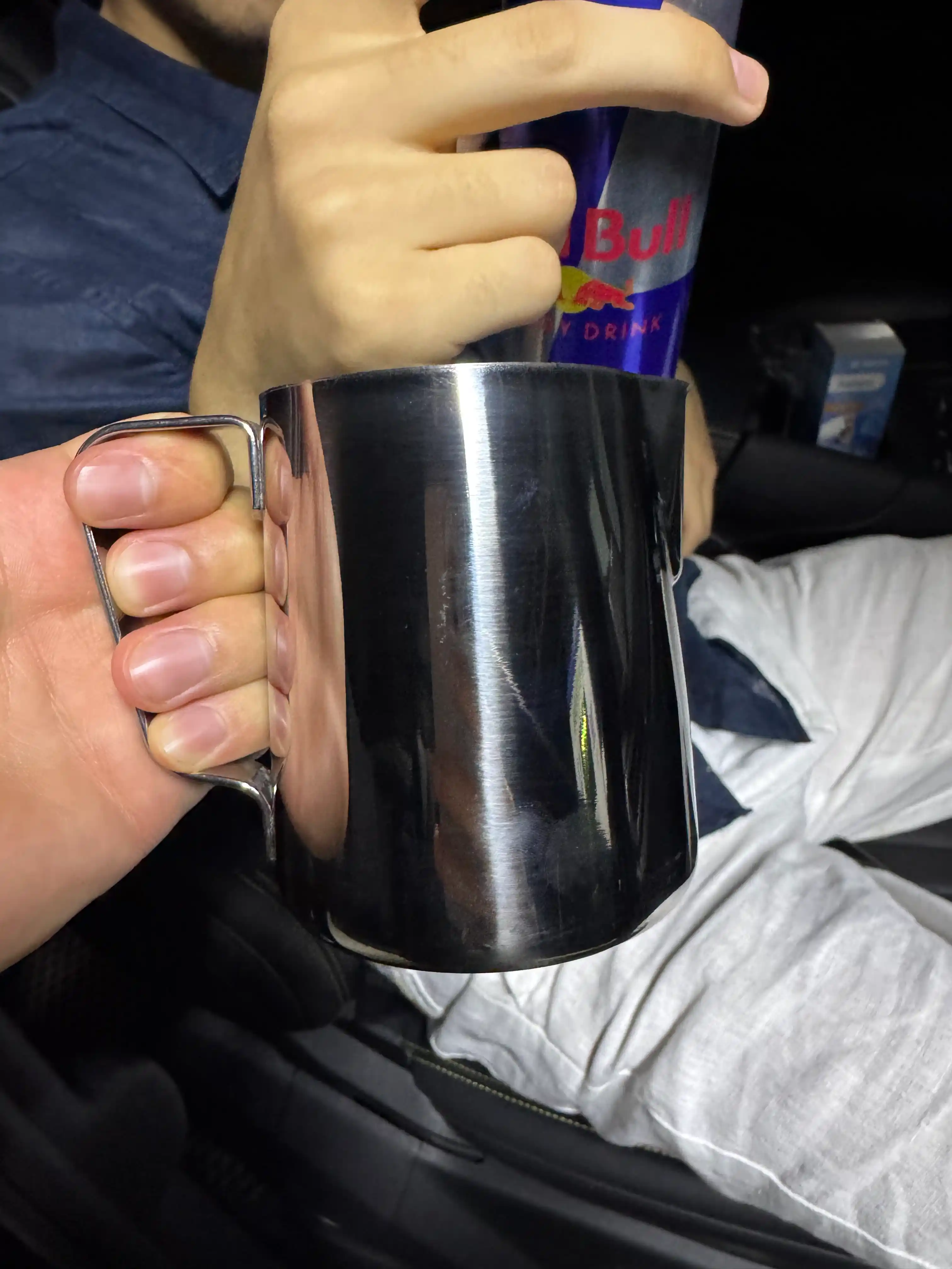Qahva pitcheri 600 ml,350 ml, zanglamaydigan po‘latdan–sut ko‘pirtirish va latte-art uchun