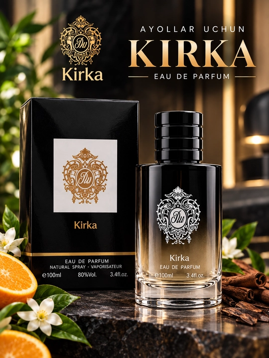 Kirka atir, erkaklar atiri, parfum, Eau de Parfum, 100 ml, vanil, amber - 