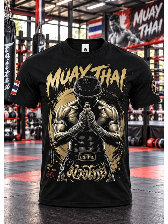 Чёрная мужская футболка Khamzat Chimaev, в стиле MMA, для спорта, материал: синтетика - 