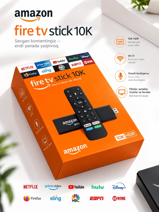 Amazon IPTV / TV Stick 5G — удобное устройство для Smart TV и мультимедиа