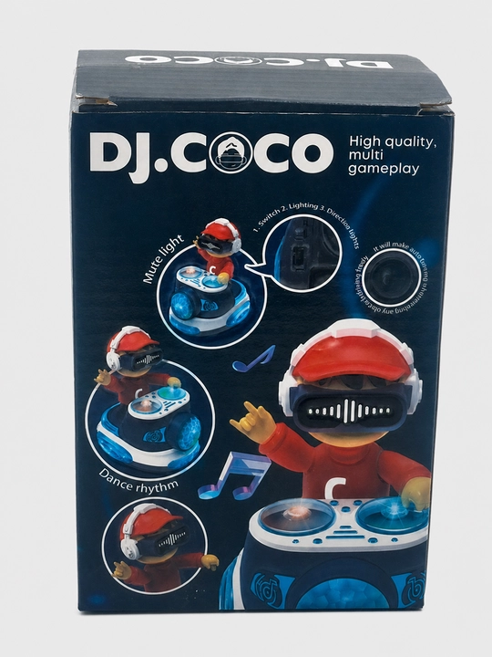 Interaktiv o'yinchoq DJ.COCO DIDAI dikdjey musiqa, yorug'lik va raqs bilan