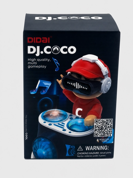 Interaktiv o'yinchoq DJ.COCO DIDAI dikdjey musiqa, yorug'lik va raqs bilan
