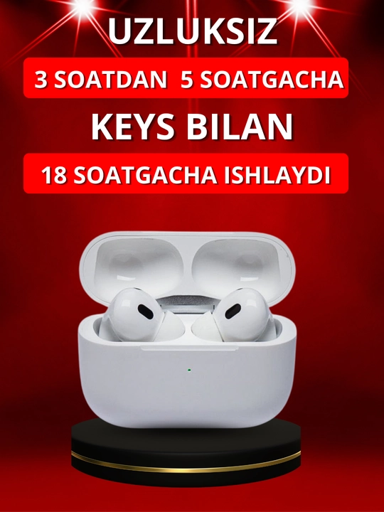 IPhone va Android uchun Bluetooth sensorli Pods Pro 2 simsiz quloqchinlari