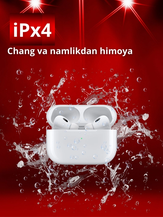 IPhone va Android uchun Bluetooth sensorli Pods Pro 2 simsiz quloqchinlari