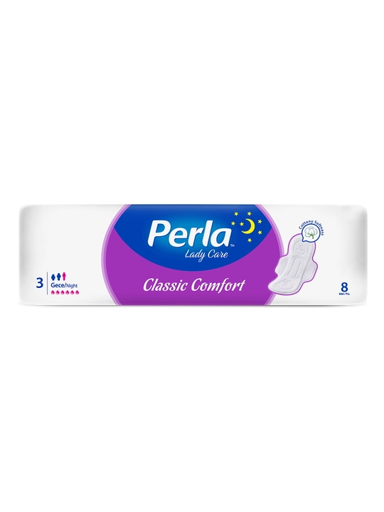 Женские гигиенические прокладки Perla Classic Comfort Normal №1, 10 шт - 
