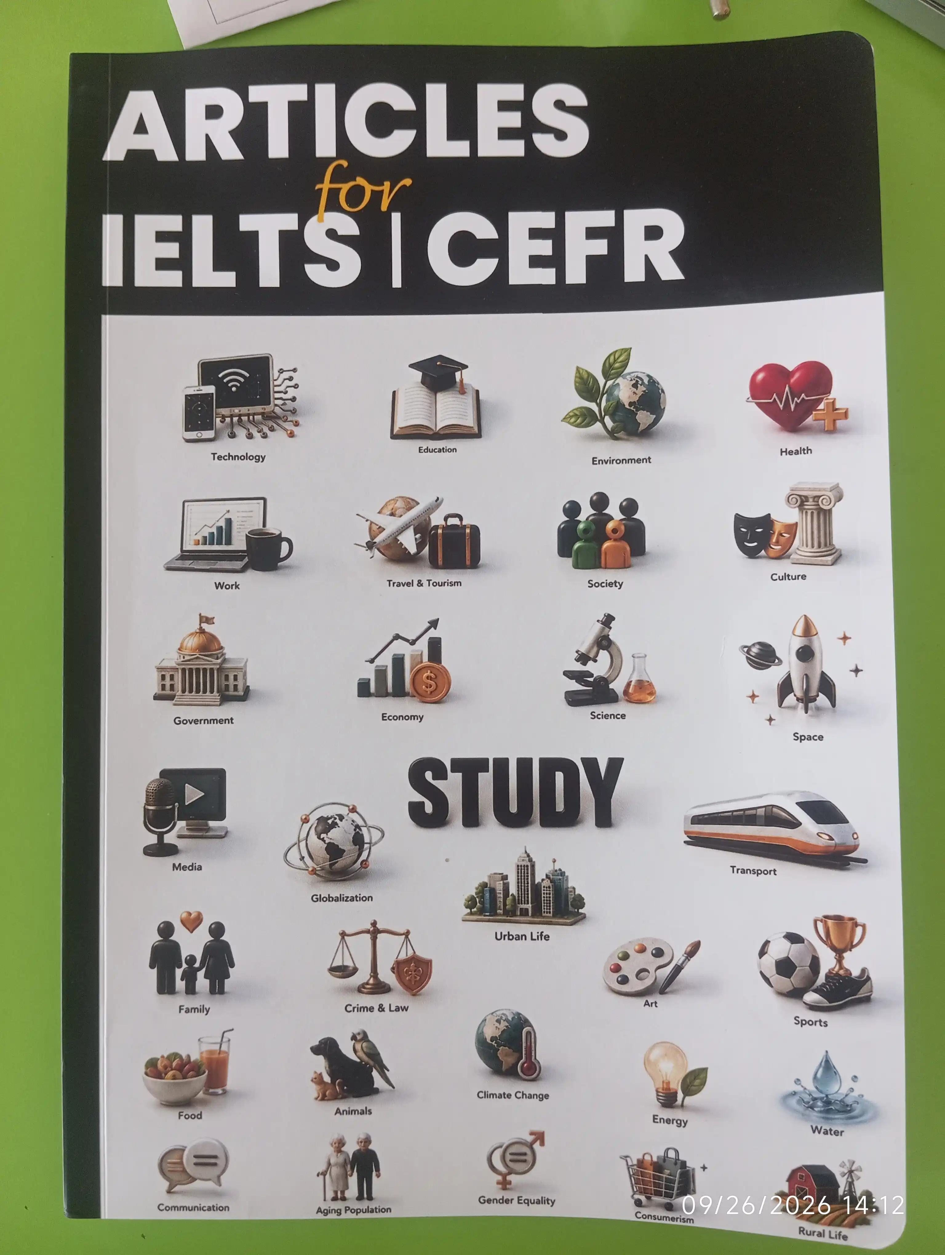 Articles for IELTS/CEFR