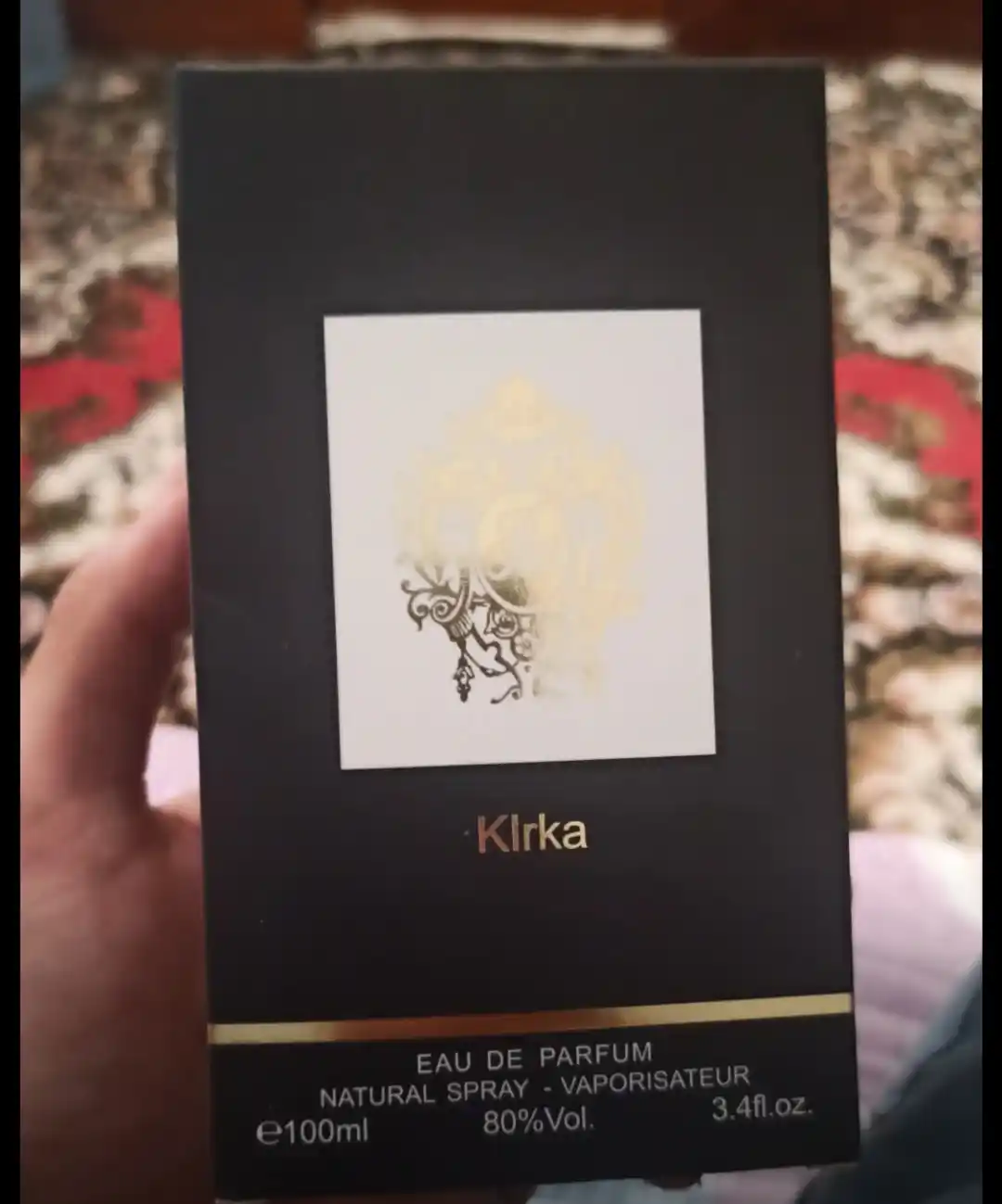 Kirka atir, erkaklar atiri, parfum, Eau de Parfum, 100 ml, vanil, amber