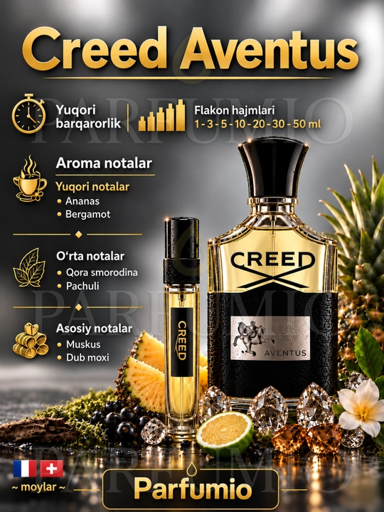 Creed Aventus Erkaklar atiri, parfum, Creed atir - 