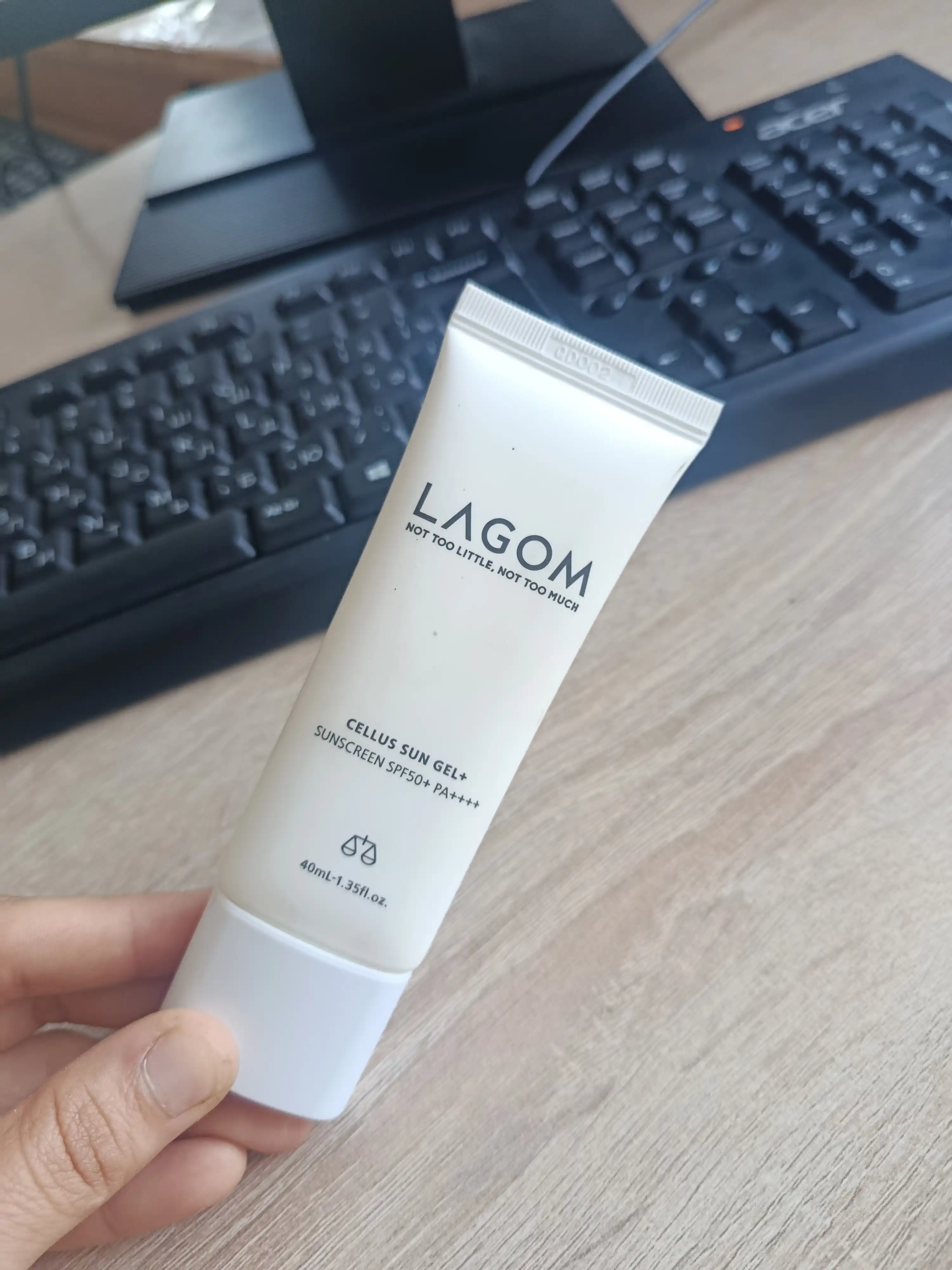 Quyoshdan himoya qiluvchi krem-gel va stik Cellus Sun Gel + Lagom SPF50+/PA++++