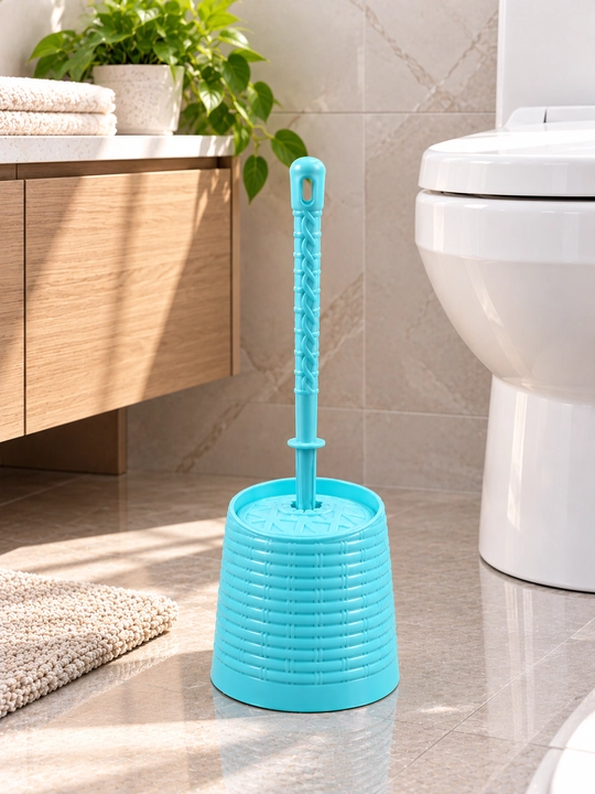 Щетка для унитаза, туалетная щетка с длинной ручкой и крышкой AquaBrush