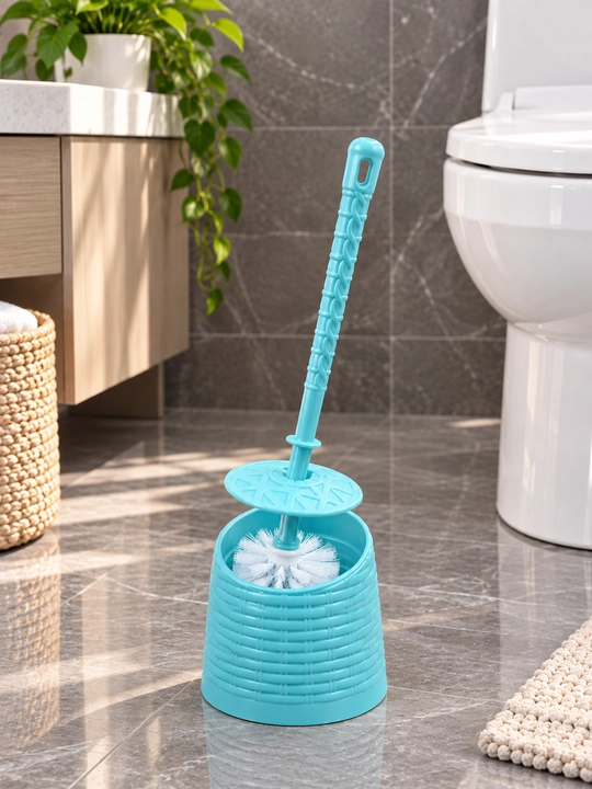 Щетка для унитаза, туалетная щетка с длинной ручкой и крышкой AquaBrush