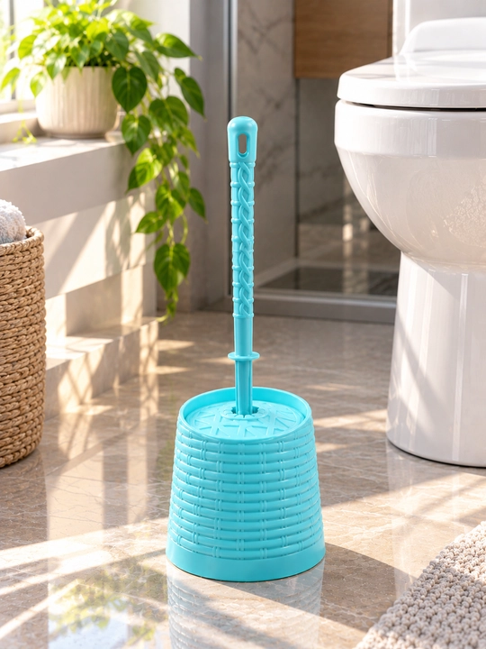 Щетка для унитаза, туалетная щетка с длинной ручкой и крышкой AquaBrush