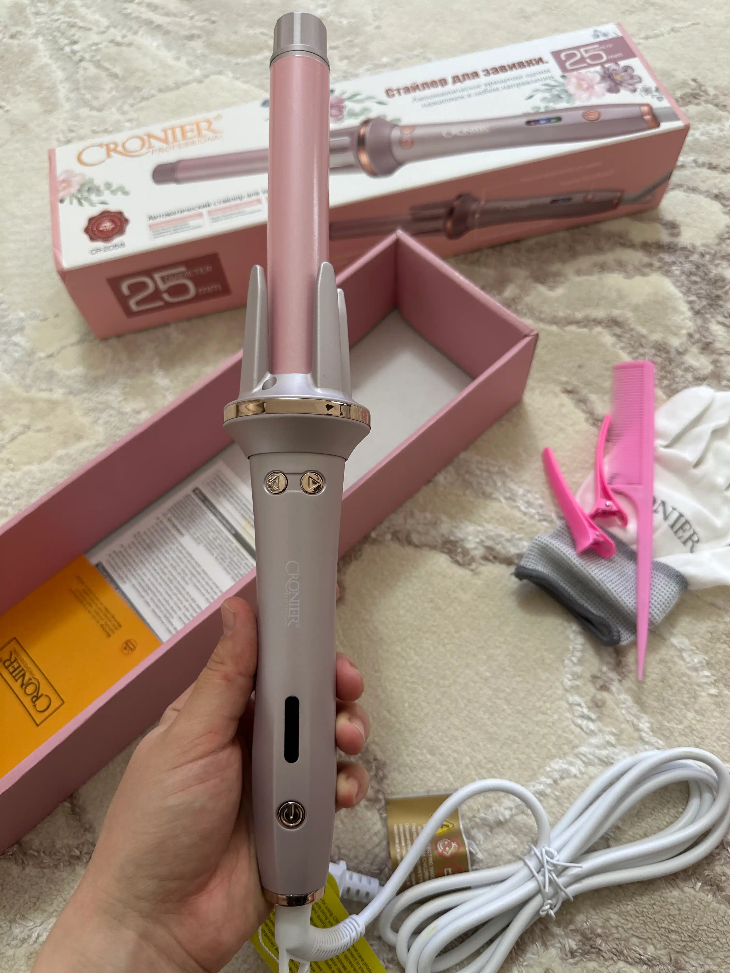 Professional avtomatik aylanuvchi ployka jingalaklar uchun  CRONIER CR-2058, CR-2059
