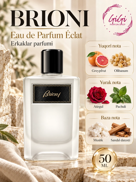 Brioni Eclat 100 ml erkaklar parfumi - 