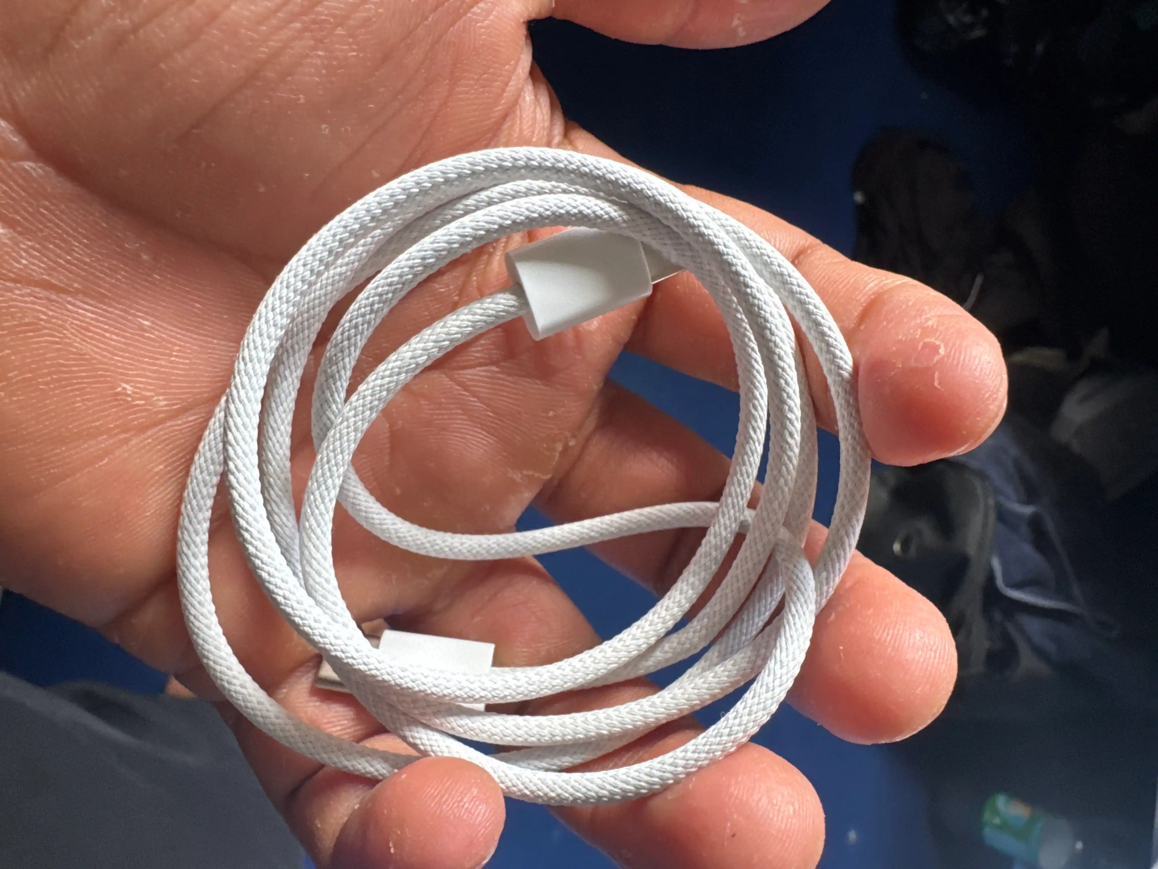 Tezkor quvvatlash kabeli, USB Type-C to Type-C Cable 60W, 1 m