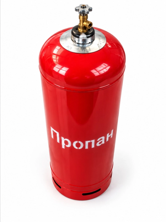 Пропановый газовый баллон (не заправленный, пустой), 27л, 50л