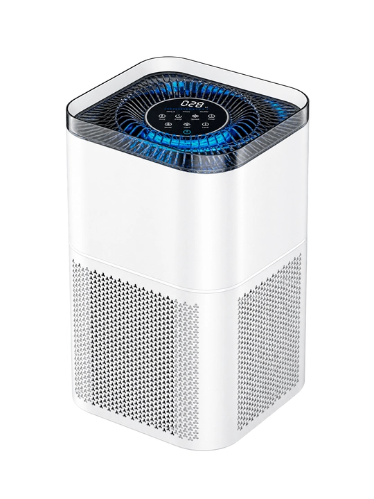 OLANSI A4S / A6 havo tozalagich, HEPA H13, Wi-Fi, UV-C, ionizatsiya, 60 m² gacha