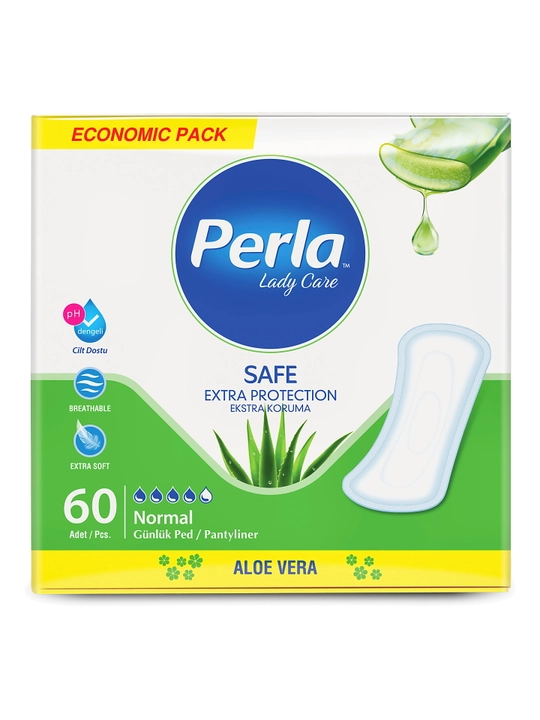 Прокладки ежедневные PERLA SAFE Normal 60 шт - 