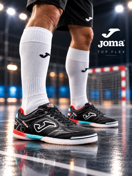 Erkaklar uchun Joma Top Flex futzal krossovkasi, mini-futbol uchun, TOPW2631