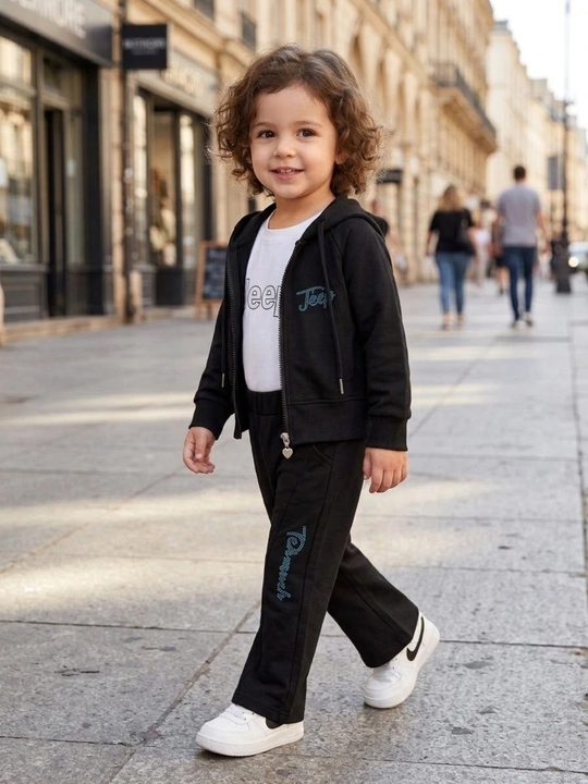 Спортивный костюм тройка для девочек, детская одежда 2-5 лет - 