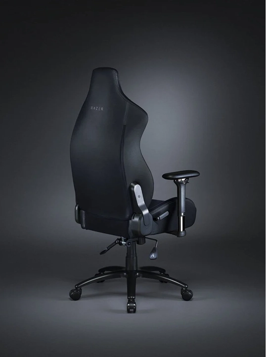 Игровое кресло Razer Iskur Black, поддержка поясницы, 4D подлокотники, с гарантией