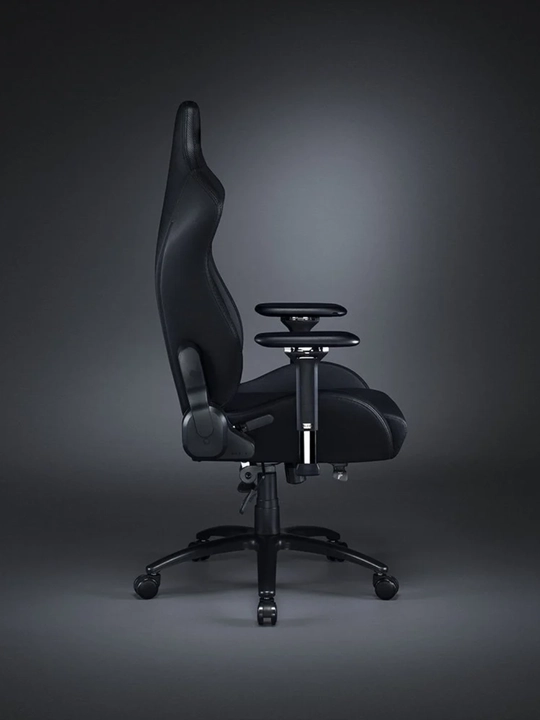 Игровое кресло Razer Iskur Black, поддержка поясницы, 4D подлокотники, с гарантией