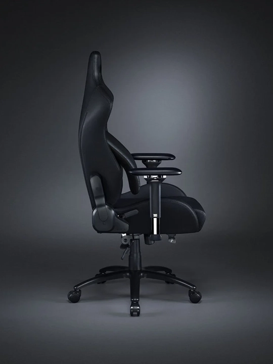 Игровое кресло Razer Iskur Black, поддержка поясницы, 4D подлокотники, с гарантией