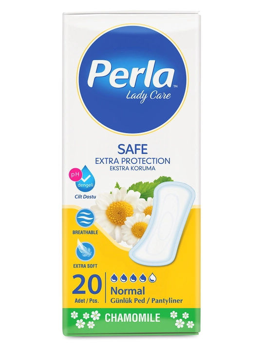 Ежедневные прокладки PERLA  SAFE NORMAL 20 шт - 