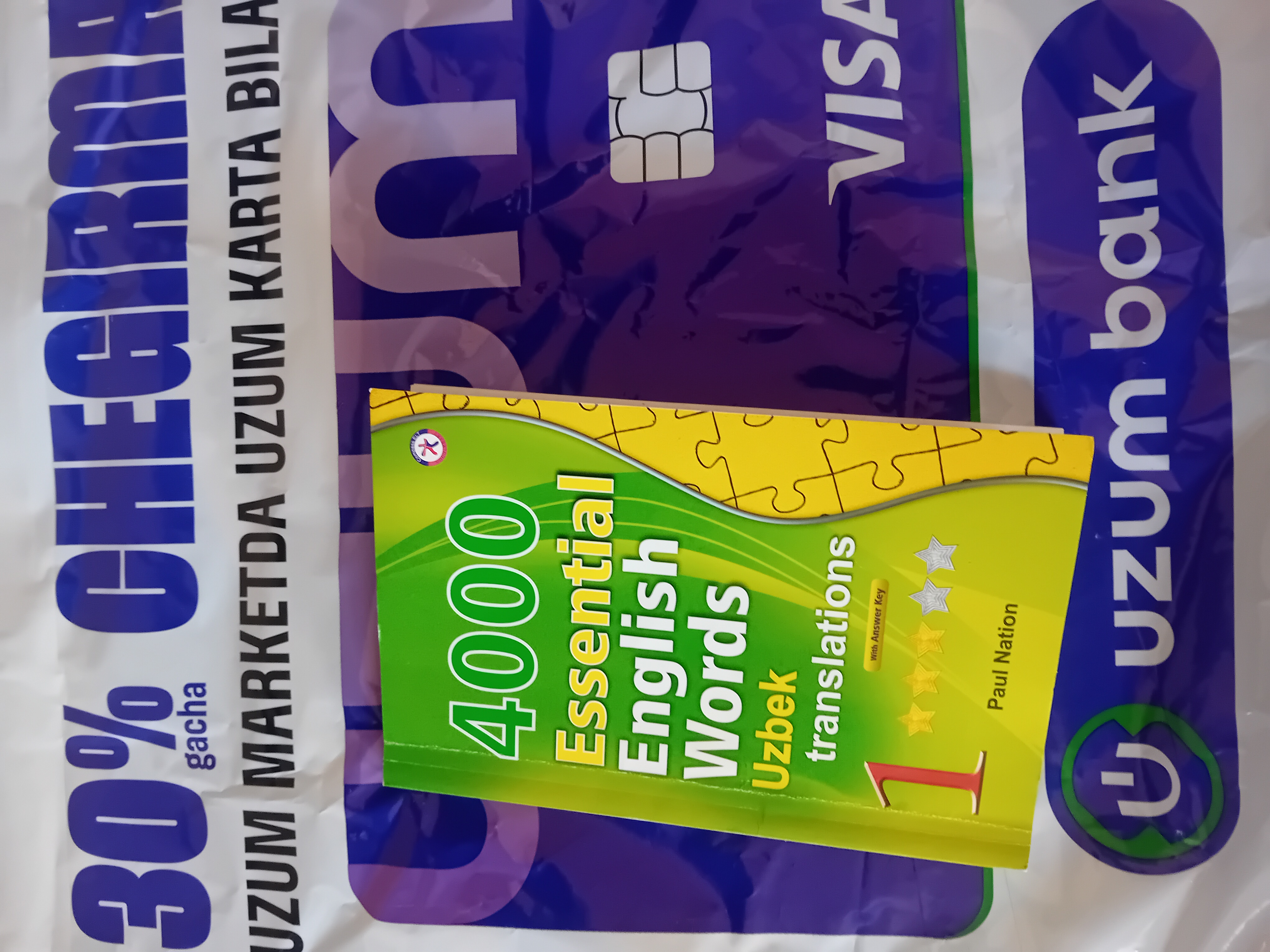 4000 Essential English Words — Paul Nation, o‘zbekcha tarjima, 1–6-qism variantlari