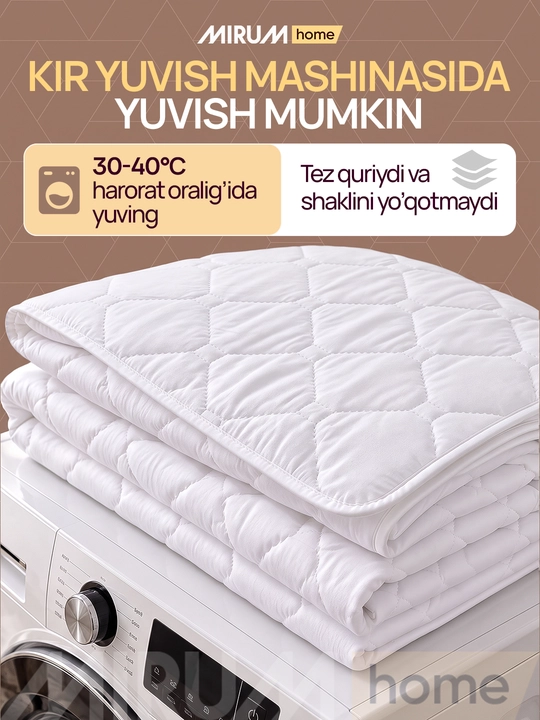 Namatrasnik suv o'tkazmaydigan, matras uchun qoplama, matras chexol