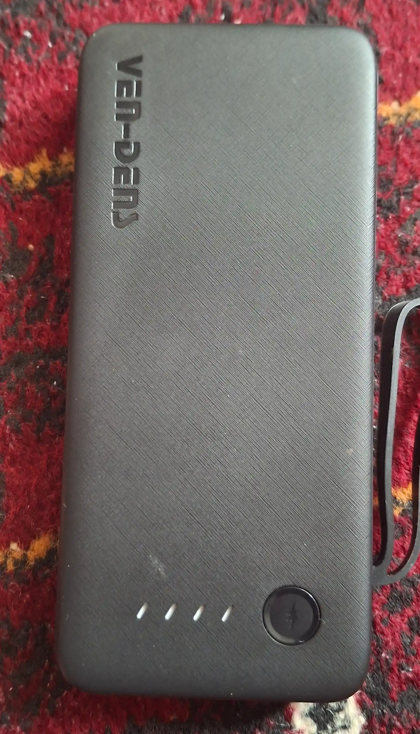 Power Bank 20000mA 22W tezkor quvvat bilan tashqi akkumulyatori +2 kabel bilan