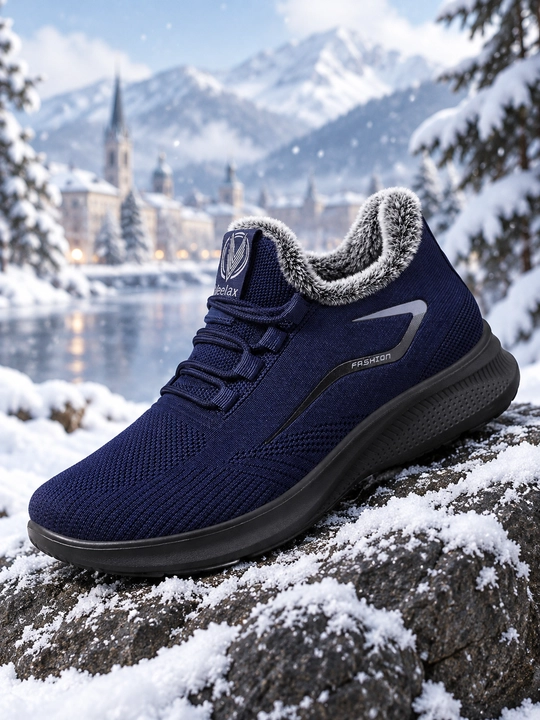 Erkaklar krossovkalari DISHER Thermowave, issiq, mo‘ynali astarli, 39–45