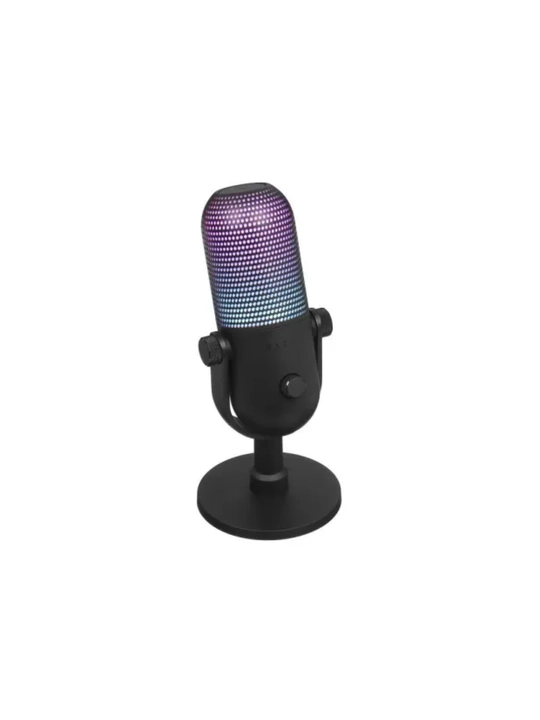 Игровой микрофон Razer Seiren V3 Chroma, USB, RGB подсветка, Tap-to-Mute, с гарантией