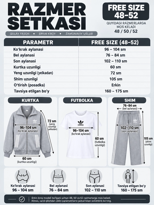 Ayollar uchun uch qismli sport kostyumi Ayollar uchun dvoyka,troyka ayollar uchun