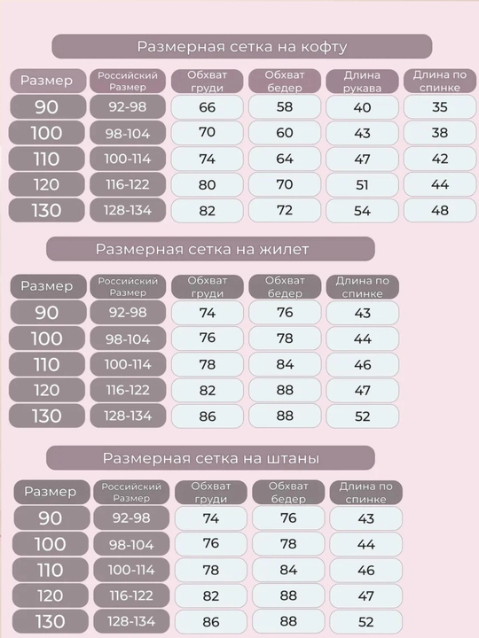Костюм-тройка для девочек 3–7 лет, современный спортивный костюм, блузка-баллон, брюки