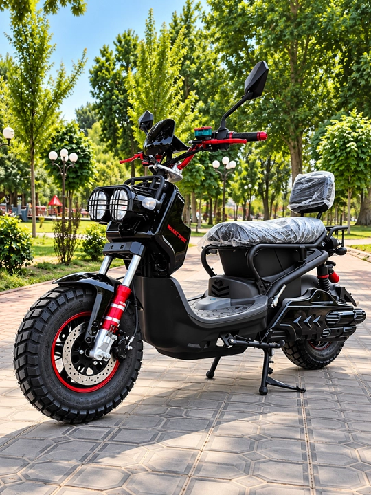 WASAT SPORT ZM Harbiy elektr skuter 2000W, 72V 20Ah, 70+ km/soat, 60±10 km yurish masofasi - 