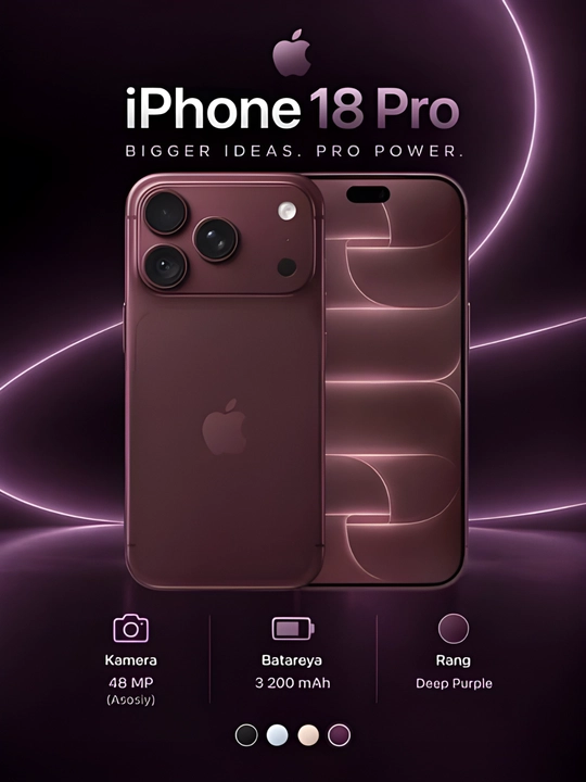 IPhone 18 Pro/Pro Max, 256, 512 , 1 ТБ , 2 ТБ / IMEI зарегистрированы - 