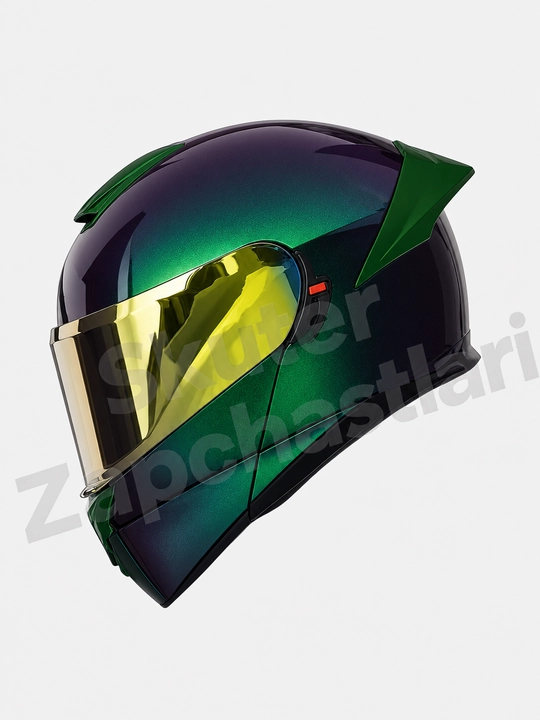 AXK moto shlem, skuter kaska va mototsikl uchun himoya moto kaska Model: 909