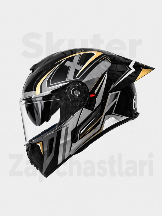 AXK moto shlem, skuter kaska va mototsikl uchun himoya moto kaska Model: 909